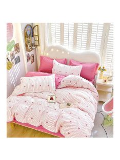   Двулицев спален комплект с ластик EmonaMall, 6 части - Модел S15924