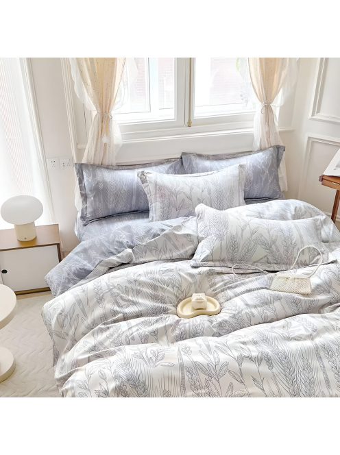 Двулицево спално бельо с ластик EmonaMall, 6 части - Модел S15929