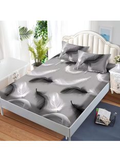   Долен чаршаф с ластик и две калъфки (за матрак от 160x200 до 180x200) EmonaMall, 3 части - Модел S15950