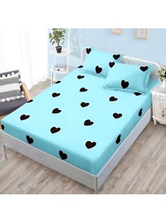   Долен чаршаф с ластик и две калъфки (за матрак от 160x200 до 180x200) EmonaMall, 3 части - Модел S15952