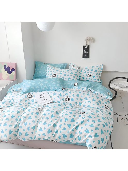 Двулицево спално бельо EmonaMall, 6 части - Модел S15995