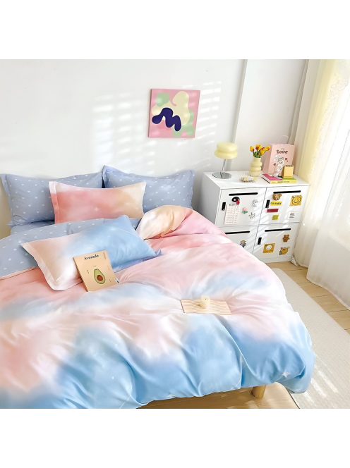 Двулицево спално бельо EmonaMall, 6 части - Модел S15996