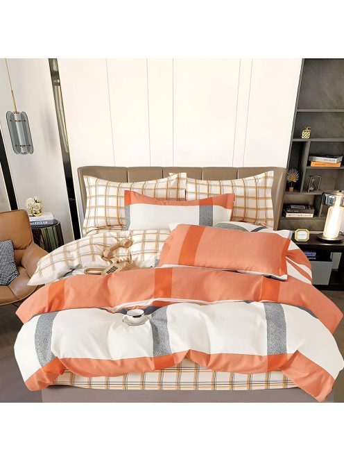 Двулицево спално бельо EmonaMall, 6 части - Модел S15999