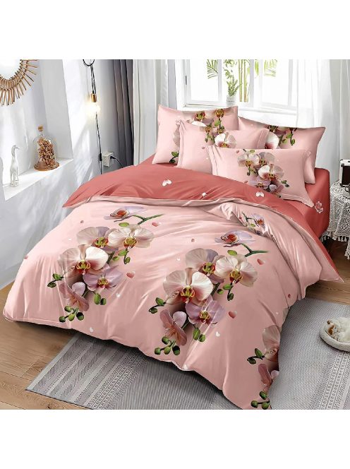 Двулицево спално бельо EmonaMall, 6 части - Модел S16039