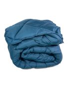 Олекотена завивка EmonaMall Мирабел Петрол, Зимна, 200/210 см, Капитонирана - Код S16060