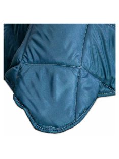   Олекотена завивка EmonaMall Мирабел Петрол, Зимна, 200/210 см, Капитонирана - Код S16060