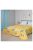 Двулицево шалте за спалня Изи Лития, 200х220 см., Капитонирано, Жълт - Код S16081