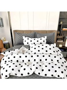   Двулицев спален комплект с ластик EmonaMall, 6 части - Модел S16098