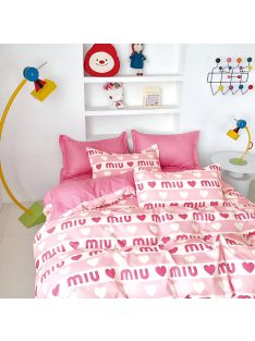   Двулицев спален комплект с ластик EmonaMall, 6 части - Модел S16101