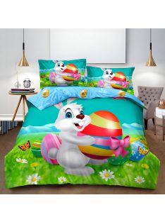   Великденско спално бельо (реално изображение) EmonaMall, 4 части - Модел S16129