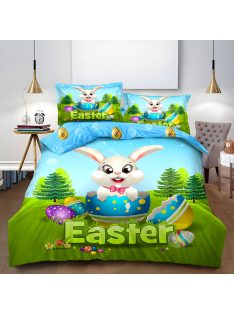   Великденско спално бельо (реално изображение) EmonaMall, 4 части - Модел S16130