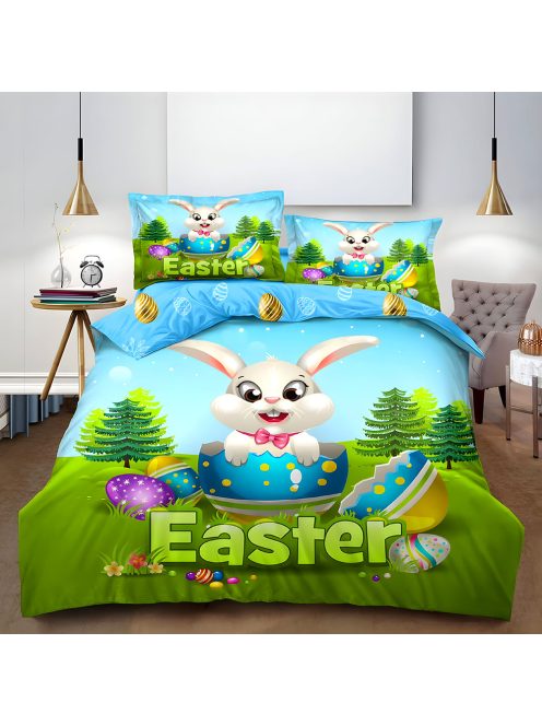 Великденско спално бельо (реално изображение) EmonaMall, 4 части - Модел S16130