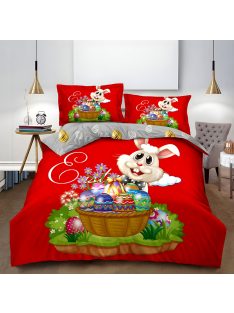   Великденско спално бельо (реално изображение) EmonaMall, 4 части - Модел S16141