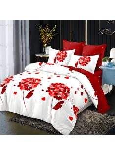   Двулицево спално бельо с ластик EmonaMall, 6 части - Модел S16200