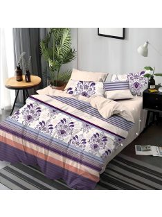   Двулицево спално бельо с ластик EmonaMall, 6 части - Модел S16203