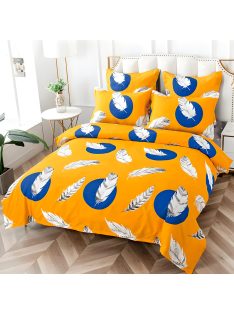   Двулицево спално бельо с ластик EmonaMall, 6 части - Модел S16487