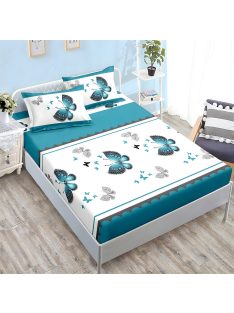   Долен чаршаф с ластик и две калъфки (за матрак 160x200) EmonaMall, 3 части - Модел S16666