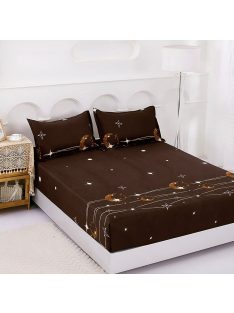   Долен чаршаф с ластик и две калъфки (за матрак 160x200) EmonaMall, 3 части - Модел S16830