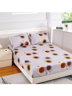   Долен чаршаф с ластик и две калъфки (за матрак 160x200) EmonaMall, 3 части - Модел S16835