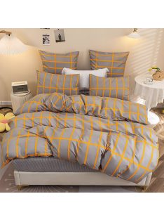   Двулицево спално бельо с ластик (размер за приста) EmonaMall, 4 части - Модел S16999