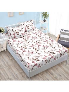   Долен чаршаф с ластик и две калъфки (за матрак от 160x200 до 180x200) EmonaMall, 3 части - Модел S17044