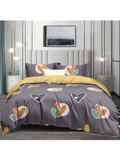   Двулицево спално бельо (размер за приста) EmonaMall, 4 части - Модел S17077