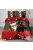 Двулицево коледно спално бельо (реално изображение) EmonaMall, 6 части - Модел S17113