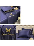 Спално бельо с тънка олекотена завивка EmonaMall, 4 части - Модел S17184