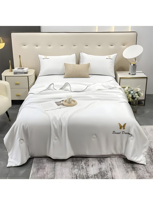 Спално бельо с тънка олекотена завивка EmonaMall, 4 части - Модел S17188