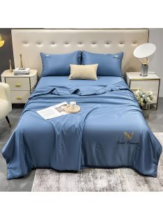   Спално бельо с тънка олекотена завивка EmonaMall, 4 части - Модел S17191