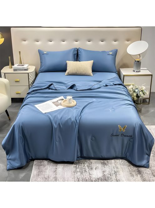 Спално бельо с тънка олекотена завивка EmonaMall, 4 части - Модел S17191