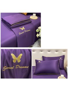   Спално бельо с тънка олекотена завивка EmonaMall, 4 части - Модел S17193