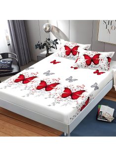   Долен чаршаф с ластик и две калъфки (за матрак 140x200) EmonaMall, 3 части - Модел S17281