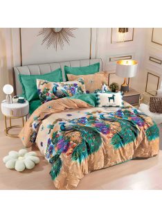   Двулицев спален комплект с ластик EmonaMall, 6 части - Модел S17325