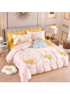   Двулицево спално бельо с ластик EmonaMall, 6 части - Модел S17326