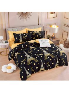   Двулицево спално бельо с ластик EmonaMall, 6 части - Модел S17328