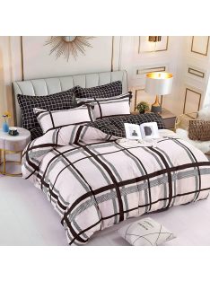   Двулицев спален комплект с ластик EmonaMall, 6 части - Модел S17337