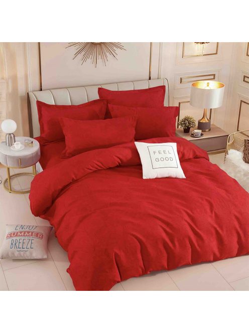 Двулицево спално бельо с ластик EmonaMall, 6 части - Модел S17343