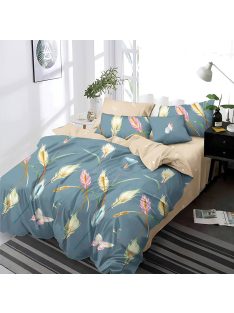   Двулицев спален комплект с ластик EmonaMall, 6 части - Модел S17405