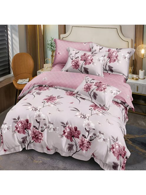 Двулицево спално бельо с ластик EmonaMall, 6 части - Модел S17411