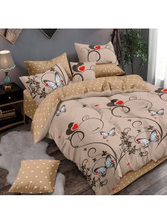   Двулицево спално бельо EmonaMall, 6 части - Модел S17418