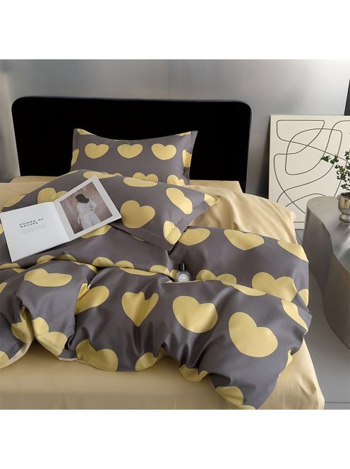 Двулицево спално бельо (размер за приста) EmonaMall, 4 части - Модел S17427