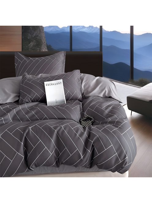 Двулицево спално бельо (размер за приста) EmonaMall, 4 части - Модел S17445