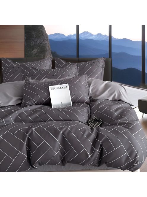 Двулицево спално бельо EmonaMall, 6 части - Модел S17450