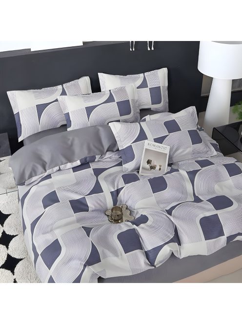 Двулицево спално бельо EmonaMall, 6 части - Модел S17456