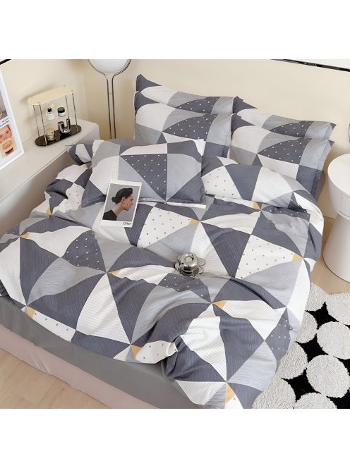 Двулицево спално бельо EmonaMall, 6 части - Модел S17459