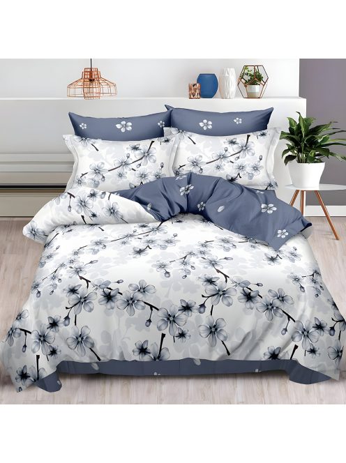 Двулицево спално бельо с ластик EmonaMall, 6 части - Модел S17460
