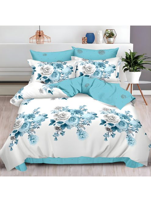 Двулицев спален комплект с ластик EmonaMall, 6 части - Модел S17461