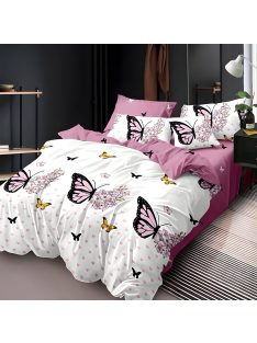   Двулицево спално бельо с ластик EmonaMall, 6 части - Модел S17491