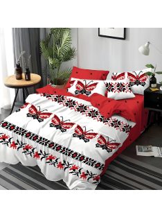   Двулицево спално бельо с ластик EmonaMall, 6 части - Модел S17494